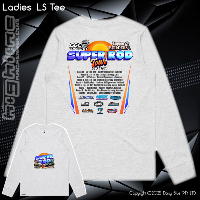 Long Sleeve Tee - Super Rod Tour 2025
