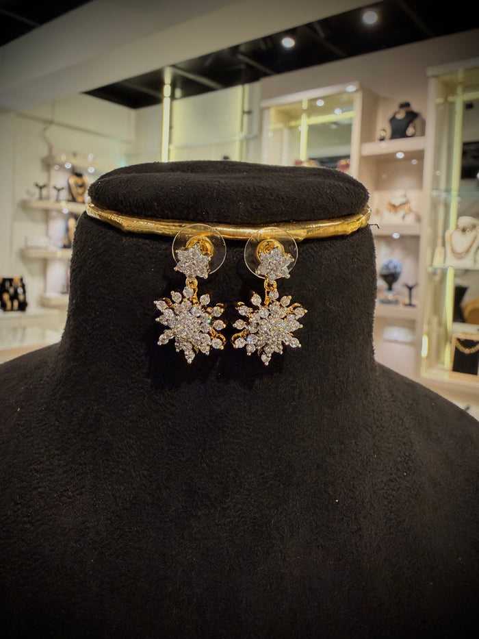 Luxe Crystal Choker Necklace Set