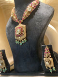Majestic Ruby Necklace Set