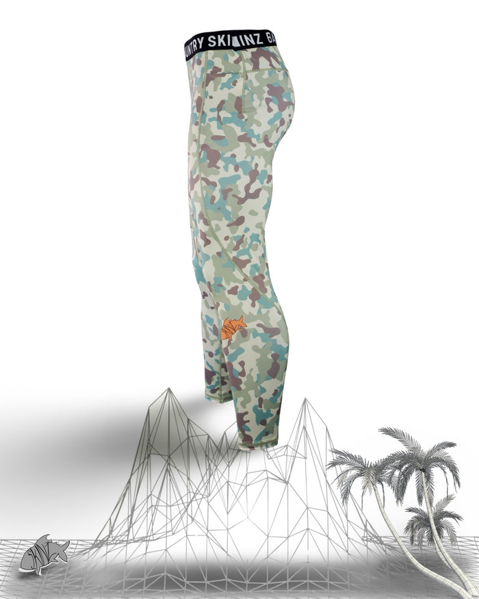 Mens - SolarFlexz UVPro -Sandstorm Camo Leggings