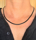 Men's Black Snake Link Chain