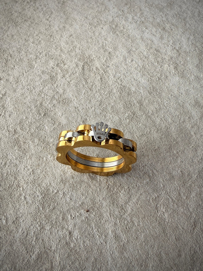 Men's Gold Brand Inspired Ring
