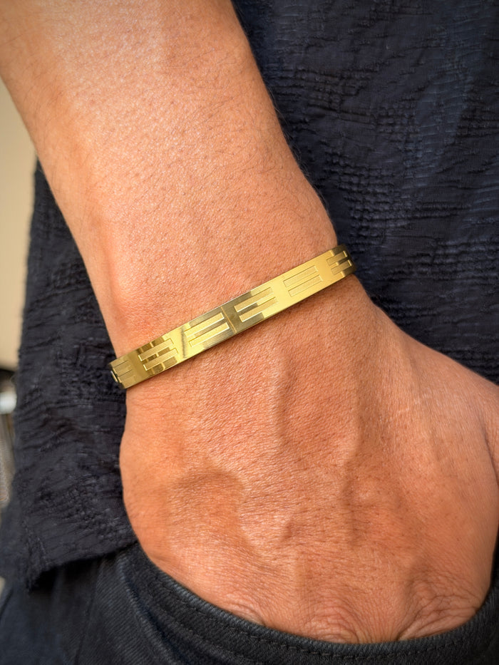 Men’s Gold Kada Bracelet
