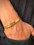 Men's Gold OM Kada Bracelet