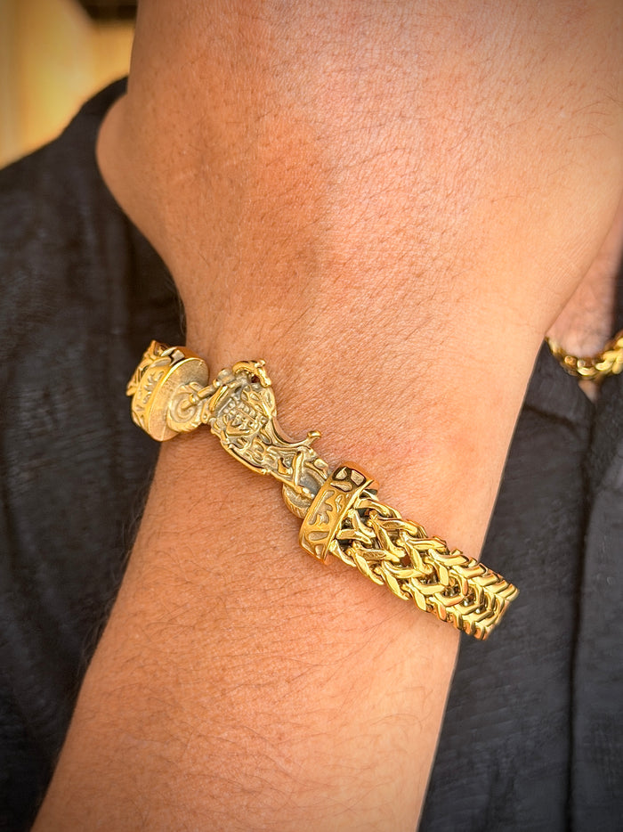 Men's Motorcycle Chain Bracelet