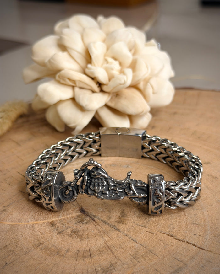 Men's Motorcycle Chain Bracelet