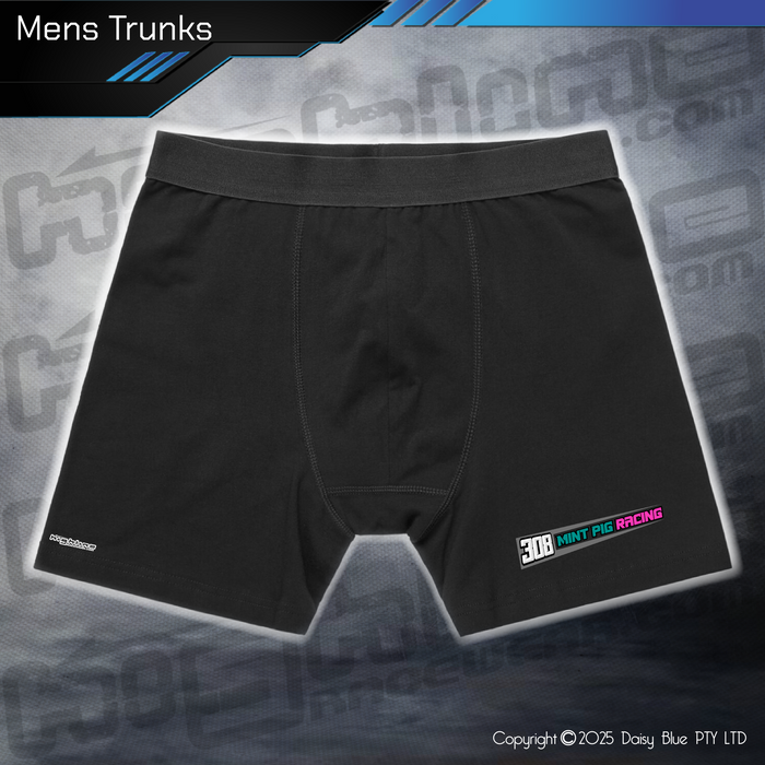 Mens Trunks - Mint Pig 2025