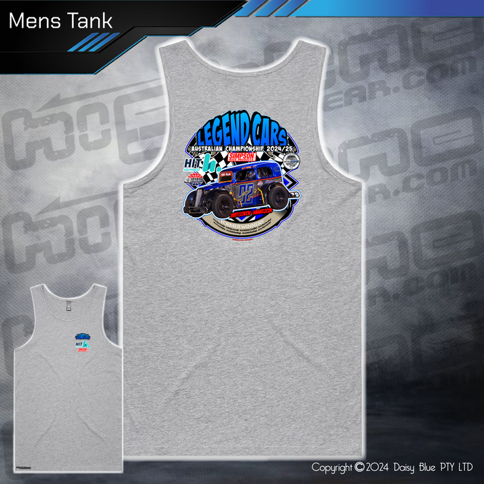 Mens/Kids Tank - Legend Cars 2025