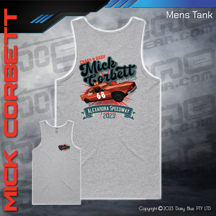 Mens/Kids Tank - Mick Corbett Memorial