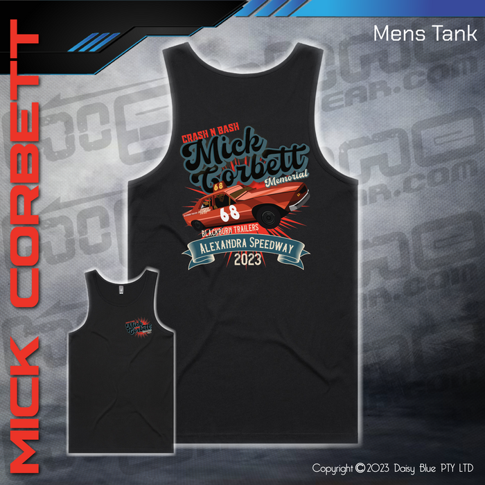 Mens/Kids Tank - Mick Corbett Memorial