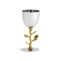 Michael Aram Botanical Leaf Gold kiddush cup
