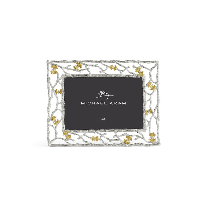 Michael Aram Butterfly Gingko Luxe 4x6 Frame