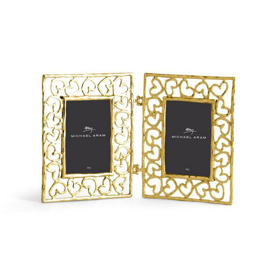 Michael Aram Heart Hinged Gold Frame 2x3