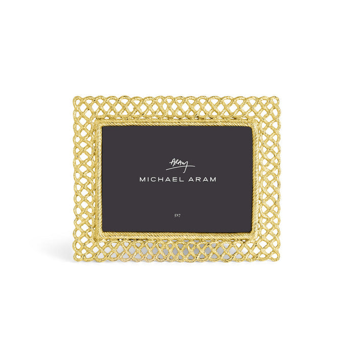 Michael Aram Love Knot Goldtone 5x7 Frame
