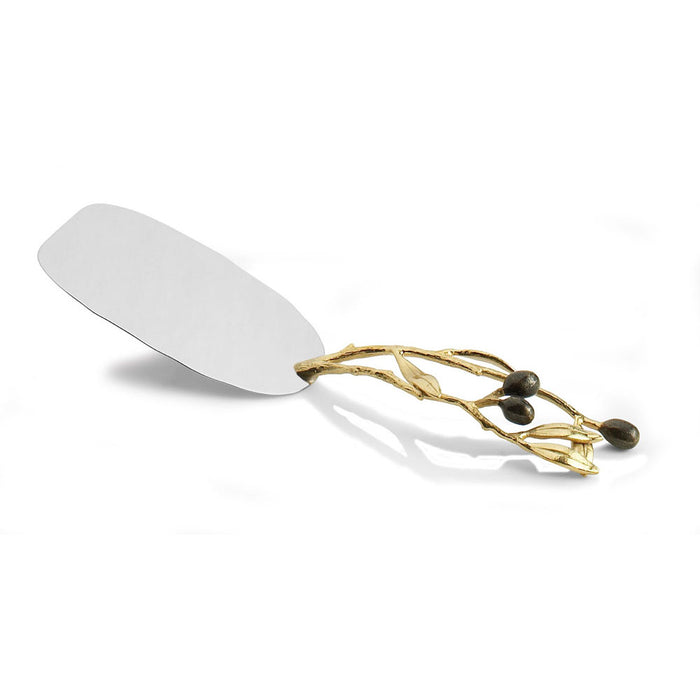 Michael Aram Olive Branch Gold Casserole Server
