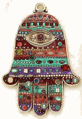 Multi - Color Hamsa