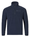 Navy Coloured Musto Mens Evo Polartec 200 Fleece Jacket on white background #colour_navy