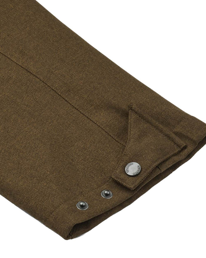 Green coloured Northern Hunting Mens Gunnar Alp Waterproof Addventex Hunting Trousers on white background #colour_green