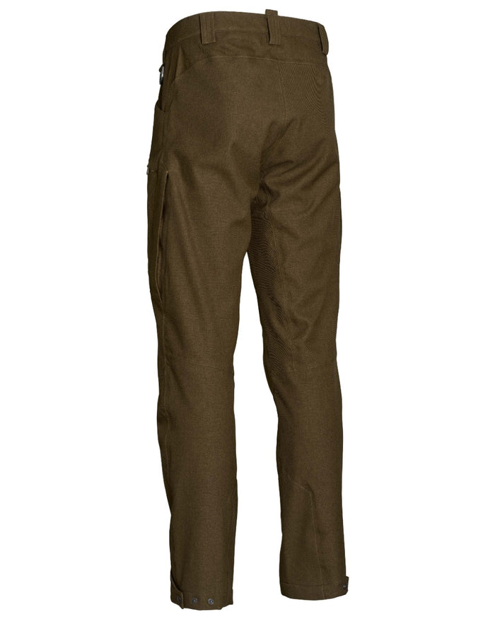 Green coloured Northern Hunting Mens Gunnar Alp Waterproof Addventex Hunting Trousers on white background #colour_green