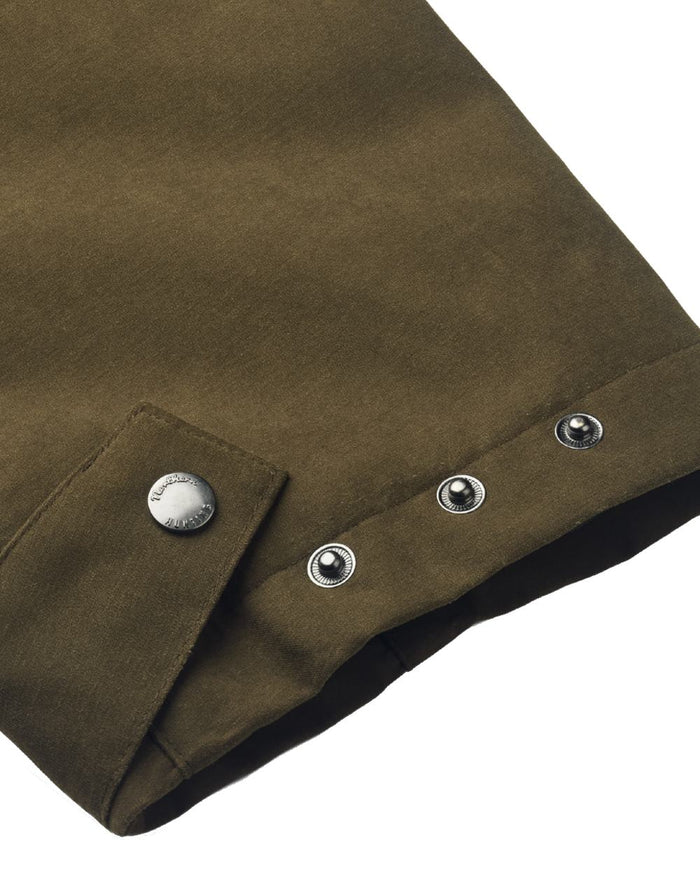 Green coloured Northern Hunting Mens Hakan Bark Waterproof Hunting Trousers on white background #colour_green