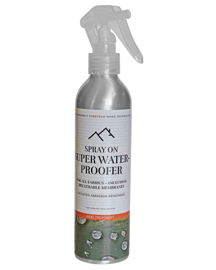 Mix coloured Pinewood Pinetech Super Waterproofer Spray on white background #colour_mix