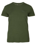 Pine Green coloured Pinewood Womens Active Fast-Dry T-Shirt on white background #colour_pine-green