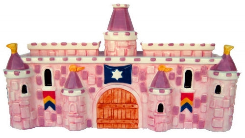 Pink Castle Menorah