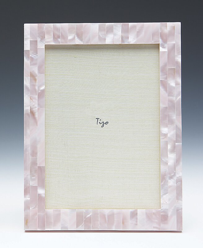 Pink Mother-of-Pearl Frame -4x6