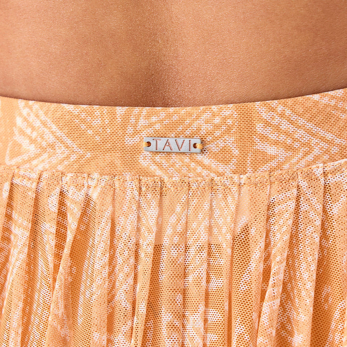 Pleated Active Coverup Skirt | Bottoms>skirt | Tavi – Tavi Active
