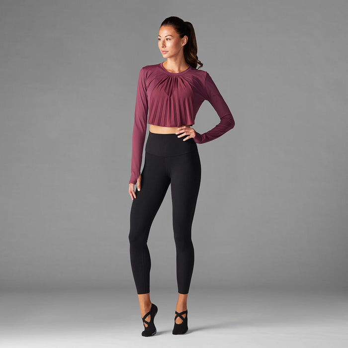 # Pleated Long Sleeve Top * | Tops > Long Sleeve | Tavi – ToeSox | Tavi | Vooray
