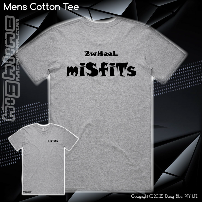 Premium Mens Tee - 2Wheel Misfits