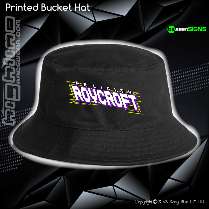 Printed Bucket Hat - Felicity Roycroft