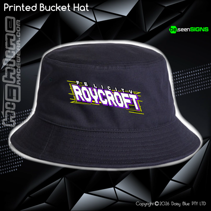 Printed Bucket Hat - Felicity Roycroft