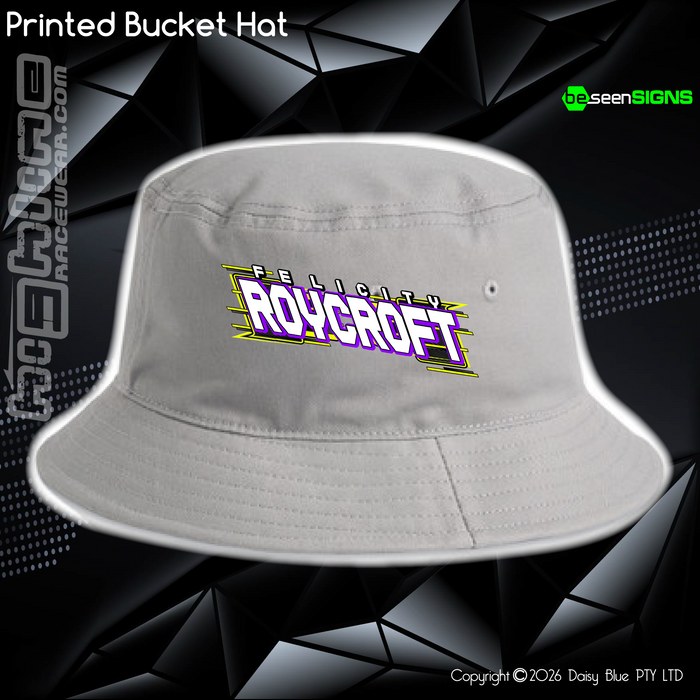 Printed Bucket Hat - Felicity Roycroft