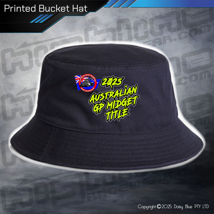 Printed Bucket Hat - GP Midget Australian Title 2025