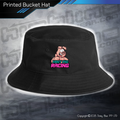 Printed Bucket Hat - Mint Pig 2025