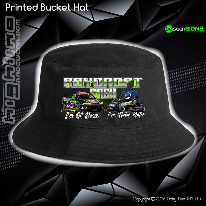Printed Bucket Hat - Roycroft Brothers