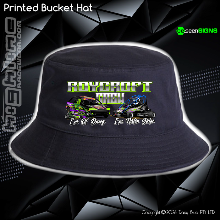 Printed Bucket Hat - Roycroft Brothers