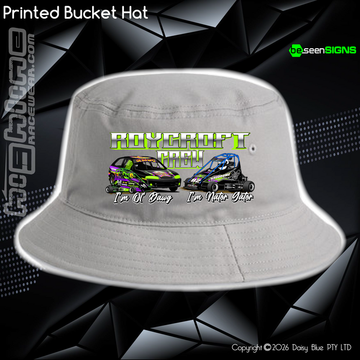 Printed Bucket Hat - Roycroft Brothers