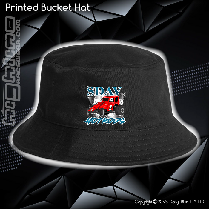 Printed Bucket Hat - SDAV Hotrods