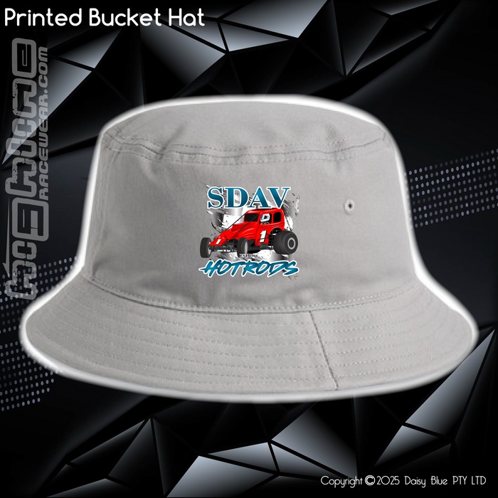 Printed Bucket Hat - SDAV Hotrods
