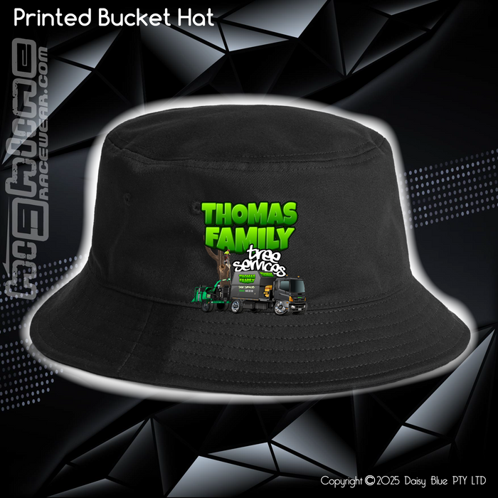 Printed Bucket Hat - Thomas Family Tree Services