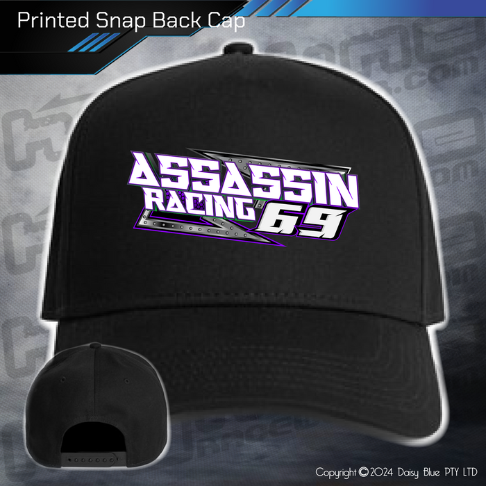 Printed Snap Back CAP - Assassin Racing