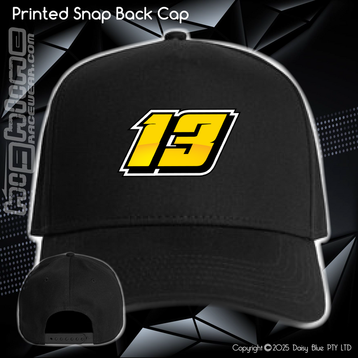 Printed Snap Back CAP - Drew Ogle