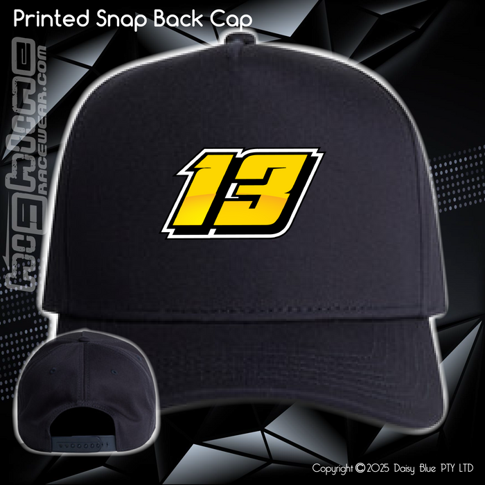 Printed Snap Back CAP - Drew Ogle