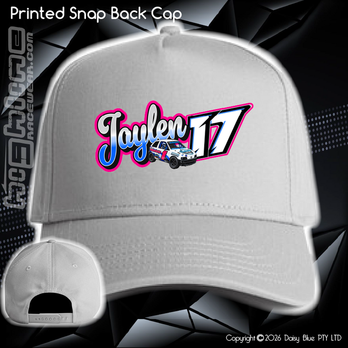 Printed Snap Back CAP - Jaylen Knight