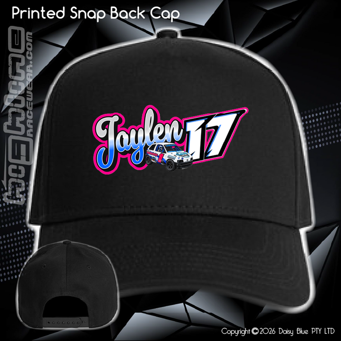 Printed Snap Back CAP - Jaylen Knight