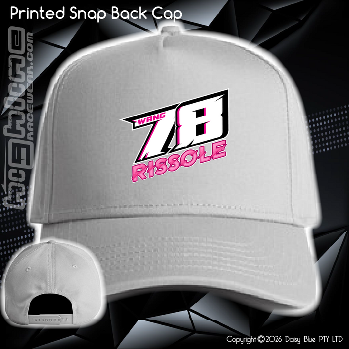 Printed Snap Back CAP - Rissole FGX