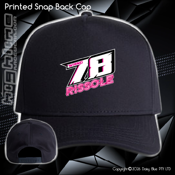 Printed Snap Back CAP - Rissole FGX