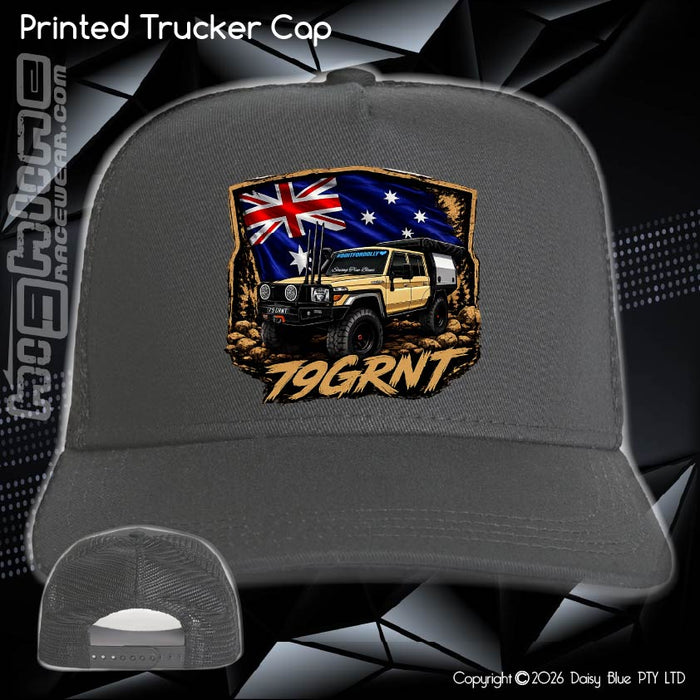 Printed Trucker Cap - 79 GRNT